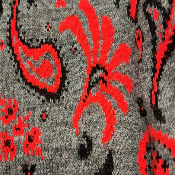Vintage 70s paisley sweater, size XS/S. - Picture 4 of 4